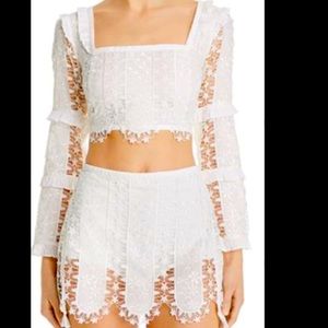 2-PC White Set For Love and Lemons - Small